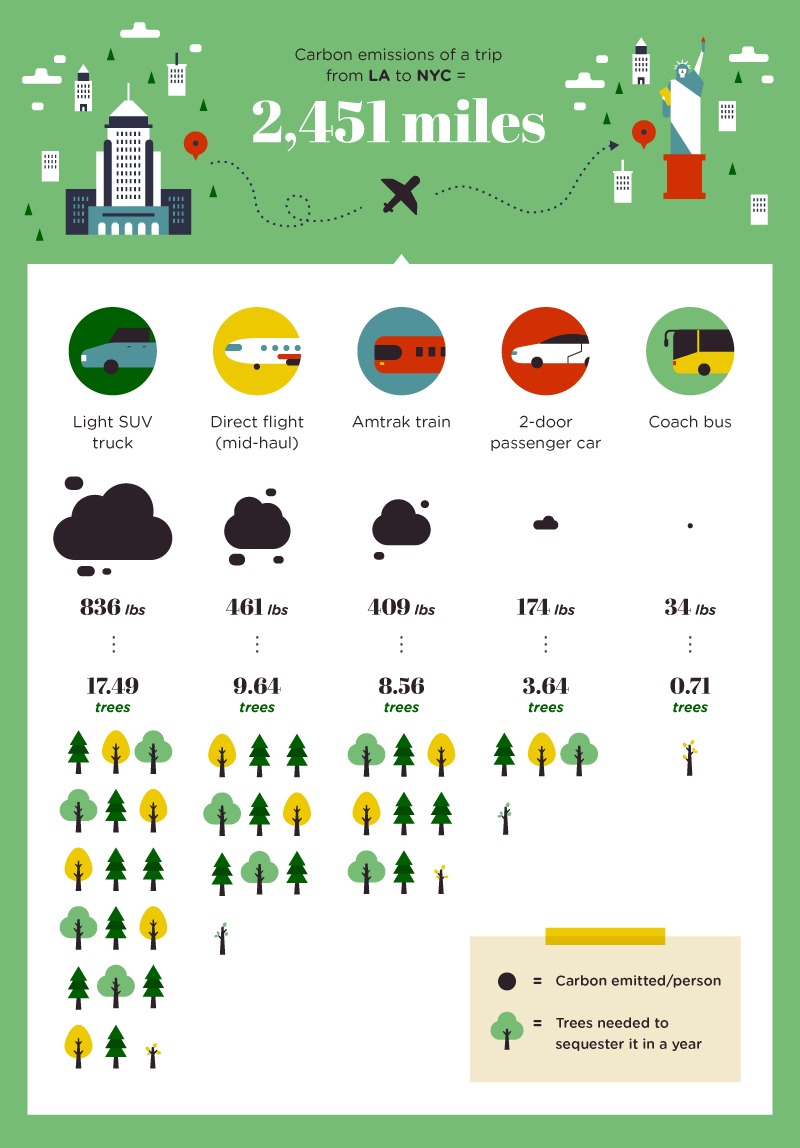 how can you reduce your carbon footprint when traveling